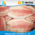 Nueva producción principal pescado congelado tilapia proveedor tilapia filete